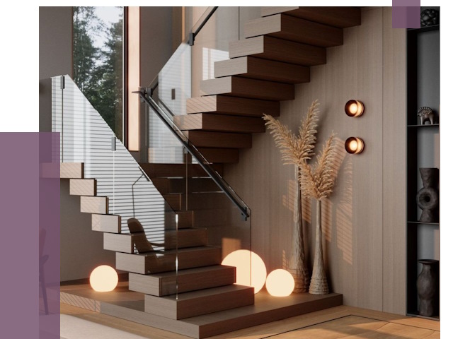 Изготовление и монтаж лестниц в Елабуге от 86088 руб. | ПРОЛЁТ-Лбг