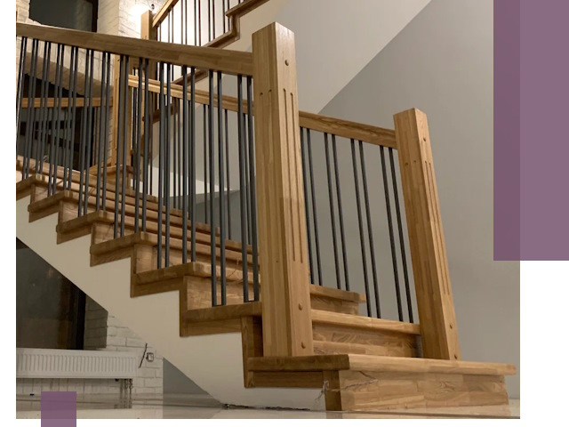 Реставрация деревянных и металлических лестниц в Елабуге