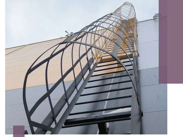 Изготовление и монтаж пожарных лестниц в Елабуге профессионально