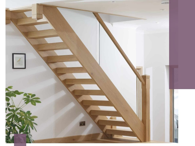 Изготовление деревянных лестниц под ключ в Елабуге для дома