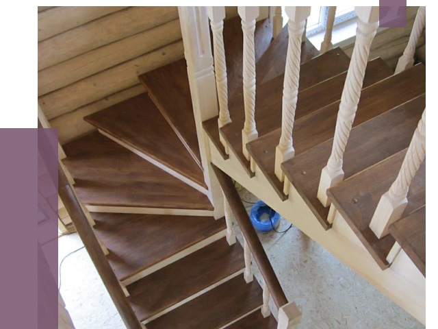 Реставрация деревянных лестниц в Елабуге от 4254 руб.