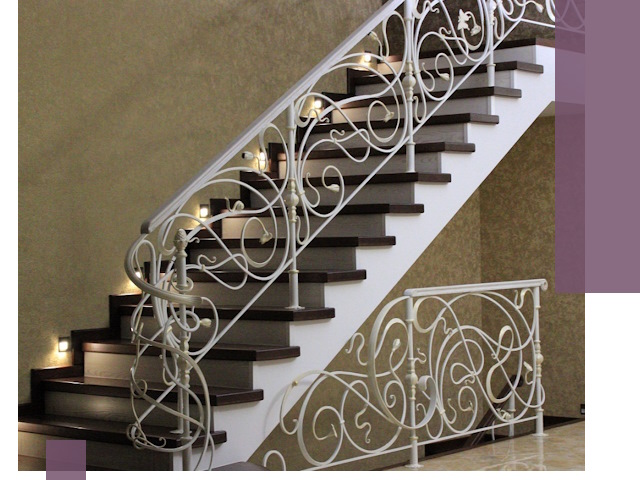Кованые лестницы под ключ в Елабуге — изготовление и монтаж