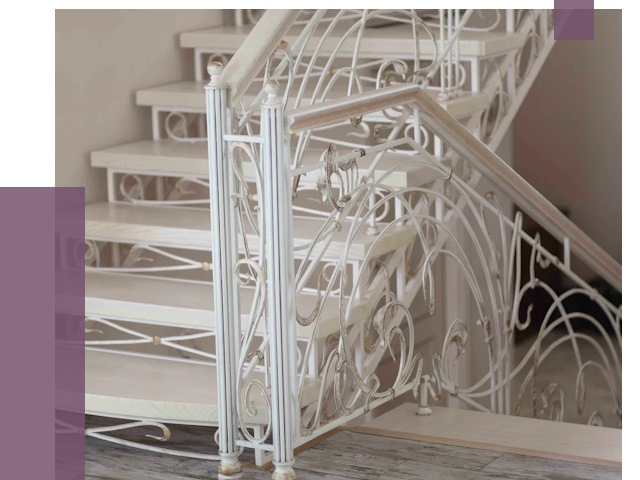 Изготовление кованых лестниц на заказ в Елабуге от 86088 руб. | ПРОЛЁТ-Лбг