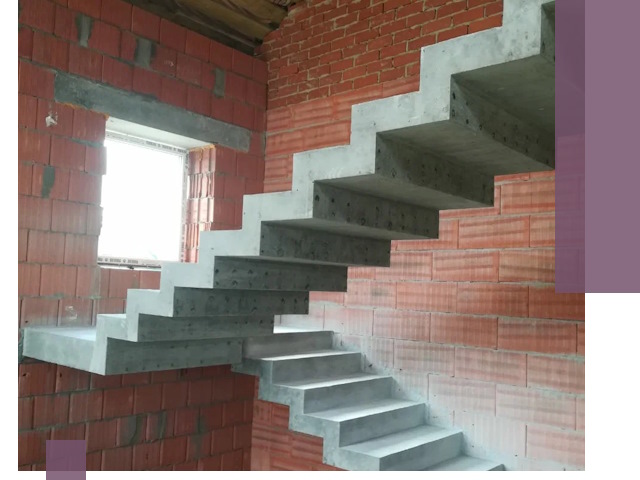 Бетонные лестницы под ключ в Елабуге: монтаж, демонтаж, ремонт