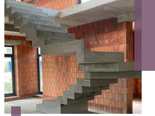 Изготовление бетонных лестниц под ключ в Елабуге