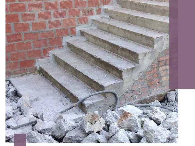 Демонтаж бетонных лестниц в Елабуге: быстро и безопасно