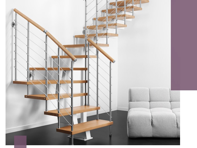 Модульные лестницы под ключ в Елабуге — монтаж и изготовление