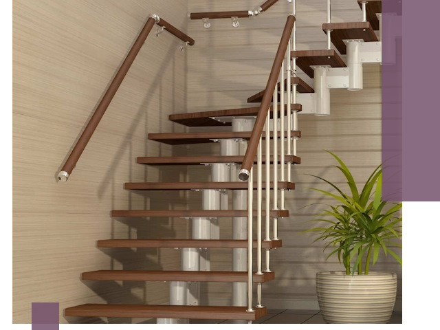 Изготовление модульных лестниц под ключ в Елабуге