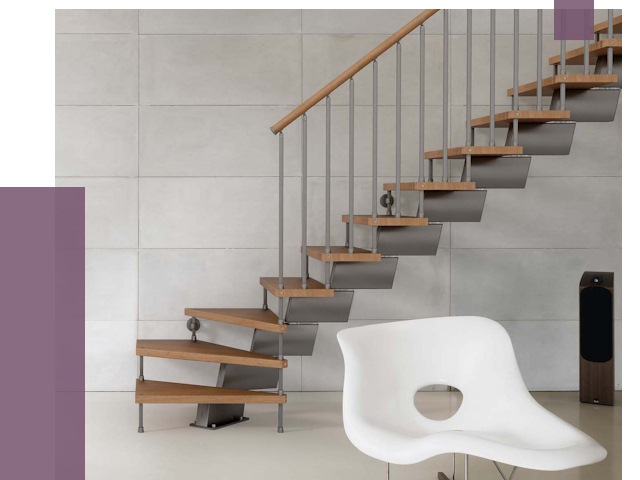 Монтаж модульных лестниц в Елабуге от 6279 руб. 