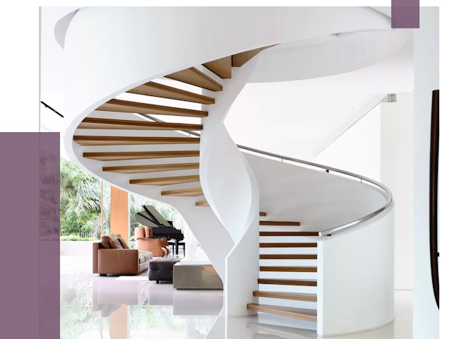 Винтовые лестницы в Елабуге под ключ от 48108 руб. | ПРОЛЁТ-Лбг