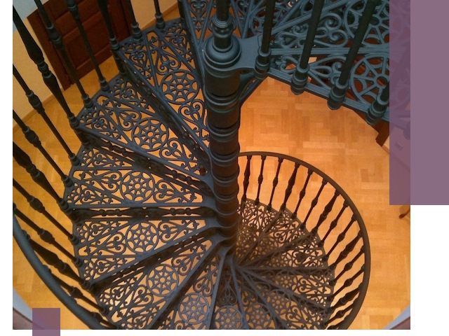 Винтовые лестницы под ключ в Елабуге: производство и монтаж