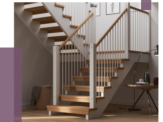 Маршевые лестницы в Елабуге от 37727 руб. — монтаж | ПРОЛЁТ-Лбг