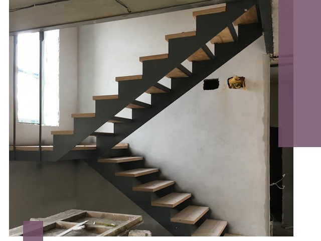 Изготовление лестниц на металлокаркасе в Елабуге от производителя