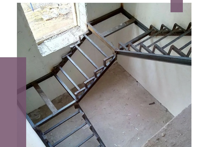 Монтаж лестниц на металлокаркасе в Елабуге от 12660 руб. — ПРОЛЁТ-Лбг