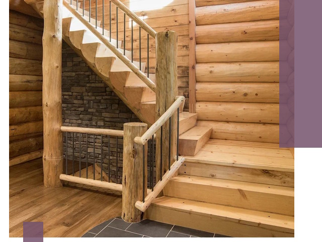 Лестницы в баню под заказ и профессиональный монтаж в Елабуге