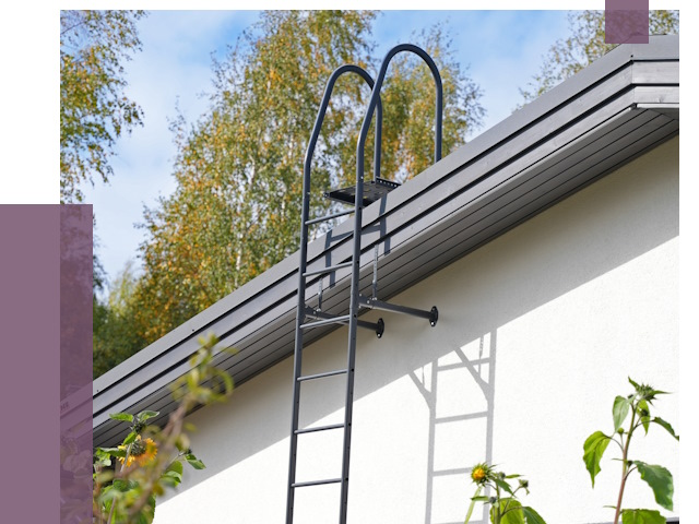 Лестницы на крышу в Елабуге от 18939 руб. — монтаж и монтаж ПРОЛЁТ-Лбг