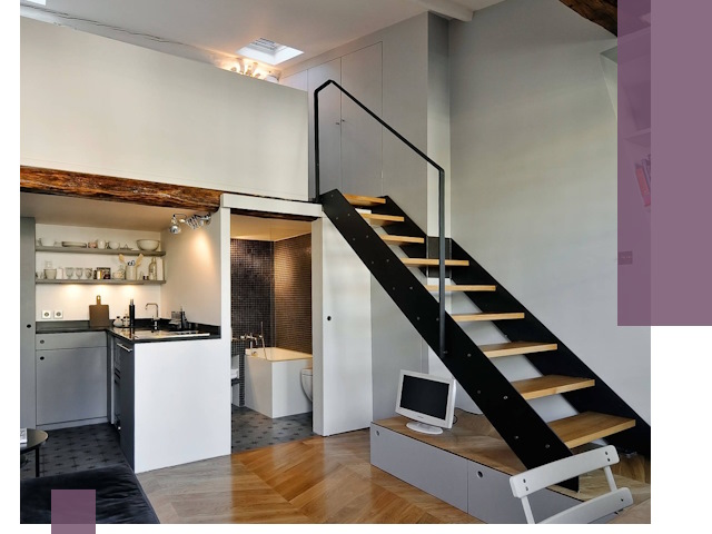 Лестницы на антресоль под ключ в Елабуге — изготовление и монтаж