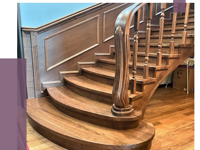 Дубовые лестницы под ключ в Елабуге от 174708 руб. — ПРОЛЁТ-Лбг