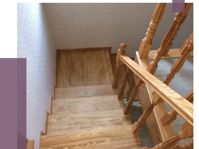 Сосновые лестницы в Елабуге под ключ от 8001 руб.  | ПРОЛЁТ-Лбг