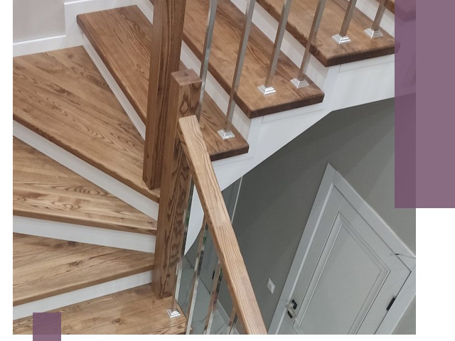 Обшивка металлических лестниц под ключ в Елабуге