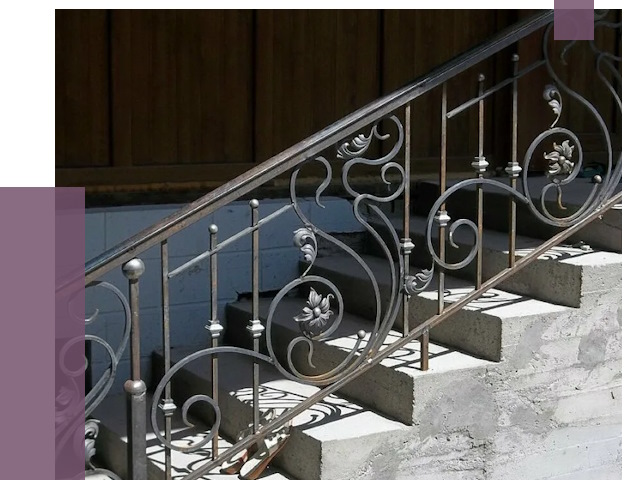 Кованые перила в Елабуге от 8609 руб. под ключ — качество от ПРОЛЁТ-Лбг