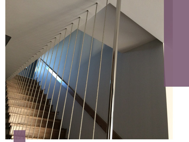 Тросовые перила под ключ в Елабуге — производство и монтаж