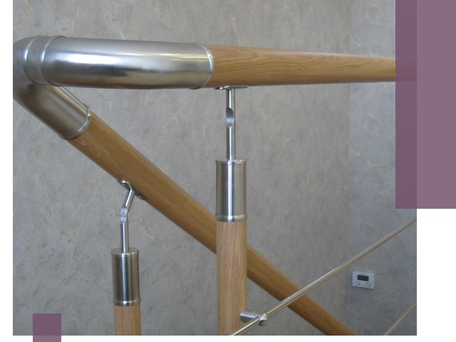 Комбинированные перила на заказ в Елабуге — монтаж и производство