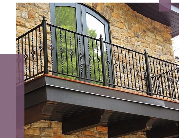 Балконные ограждения в Елабуге от 7950 руб. — купить | ПРОЛЁТ-Лбг