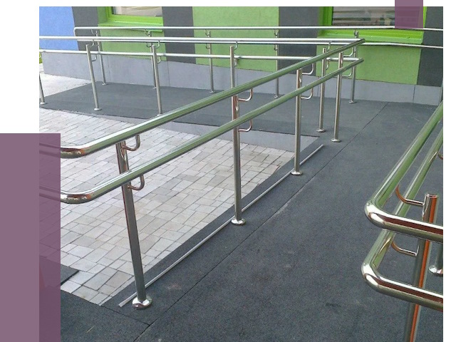 Ограждения пандусов в Елабуге от 4304 руб. монтаж | ПРОЛЁТ-Лбг