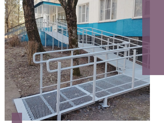 Пандусы под ключ в Елабуге: изготовление, монтаж и демонтаж