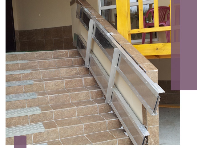 Откидные пандусы под ключ в Елабуге — монтаж и демонтаж