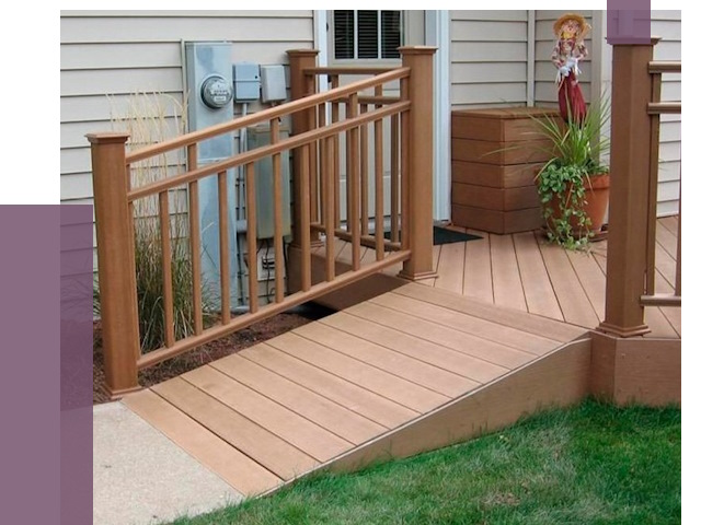 Пандус на крыльцо в Елабуге под ключ от 7697 руб.