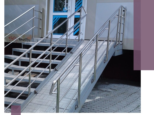 Пандус на крыльцо под ключ в Елабуге: монтаж и изготовление