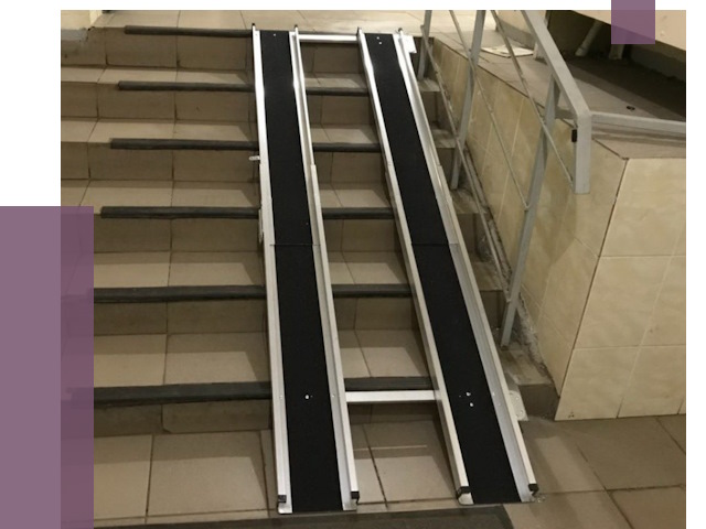 Установка пандуса в подъезд в Елабуге от 7900 руб. под ключ | ПРОЛЁТ-Лбг