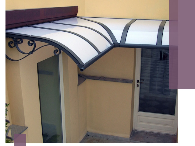 Монтаж козырьков любой сложности в Елабуге под ключ