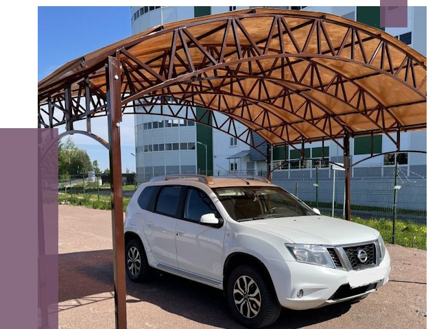 Недорогие навесы в Елабуге от 42538 руб. | ПРОЛЁТ-Лбг