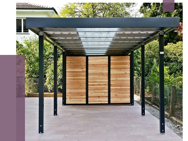 Отдельно стоящие навесы во дворе в Елабуге от 79505 руб. | ПРОЛЁТ-Лбг