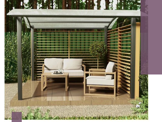 Навесы для дачи в Елабуге: изготовление, монтаж и демонтаж