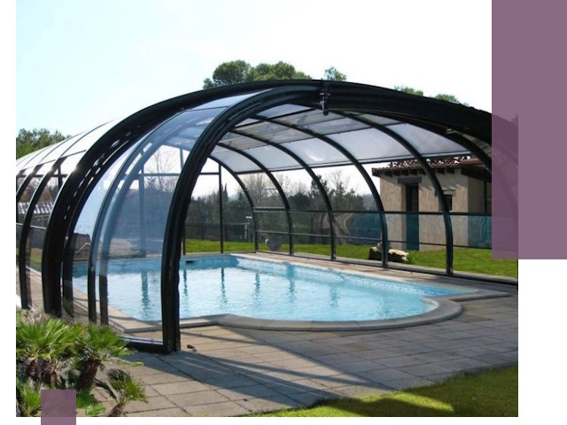 Навесы для бассейна в Елабуге: изготовление и монтаж под ключ