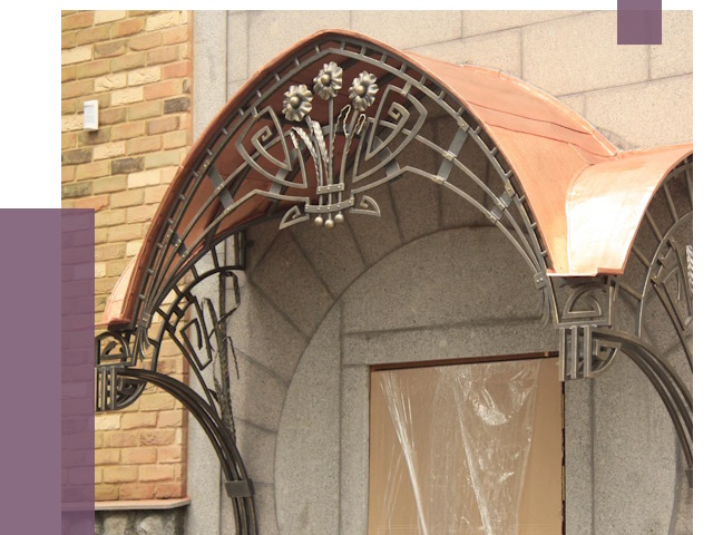 Арочные козырьки в Елабуге от 14432 руб. 