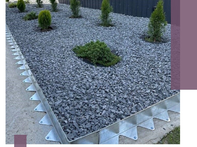 Оцинкованные металлические бордюры под заказ в Елабуге