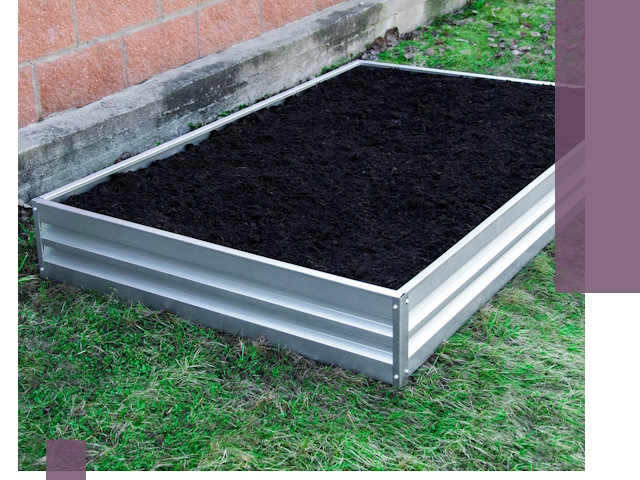 Металлические бордюры для грядок в Елабуге: прочность и аккуратность