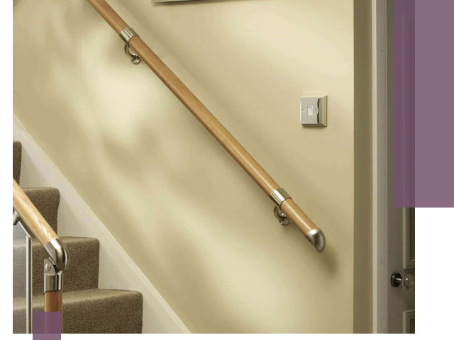 Монтаж пристенных поручней профессионально в Елабуге