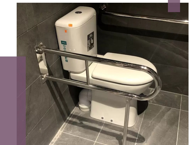 Поручни для санузлов в Елабуге от 4254 руб.  | ПРОЛЁТ-Лбг