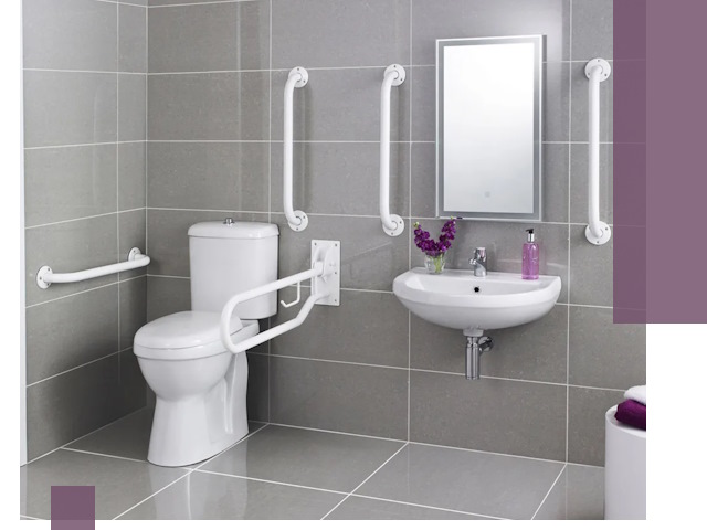 Поручни для санузлов в Елабуге: установка, ремонт и монтаж