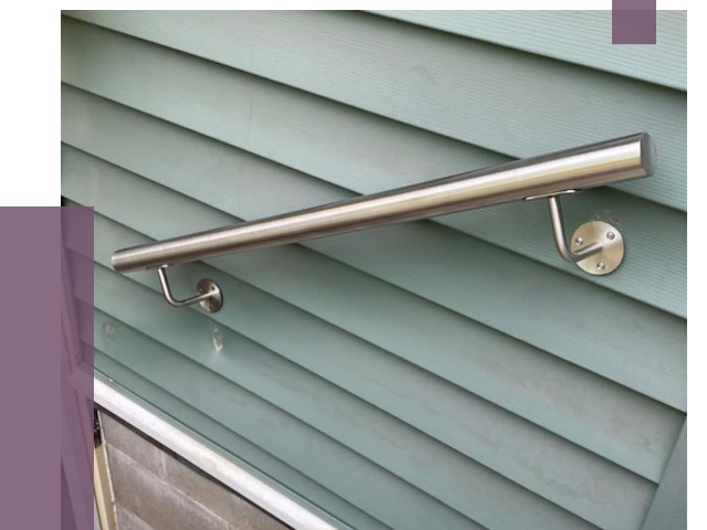 Поручни из нержавеющей стали в Елабуге от 7596 руб.  | ПРОЛЁТ-Лбг