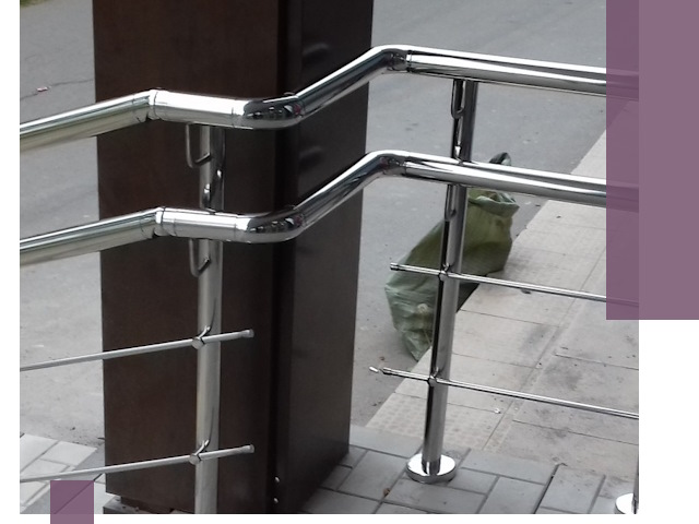 Монтаж поручней из нержавеющей стали в Елабуге качественно и быстро